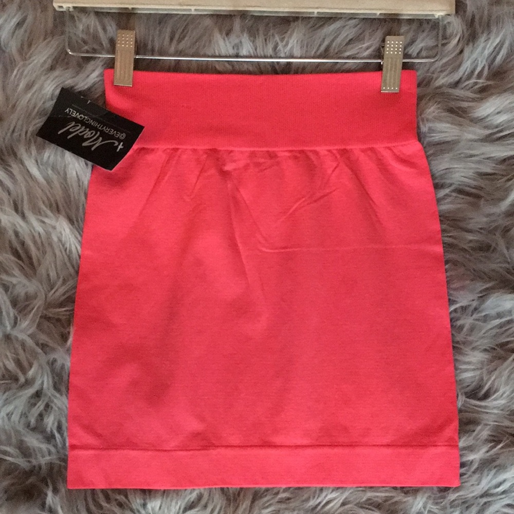 Pink Mini Skirt